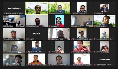 Nutrihub – TBI & Samunnati’s Workshop with Cohort-V Millet Based Startups In Association with Nutrihub (ICAR- IIMR)