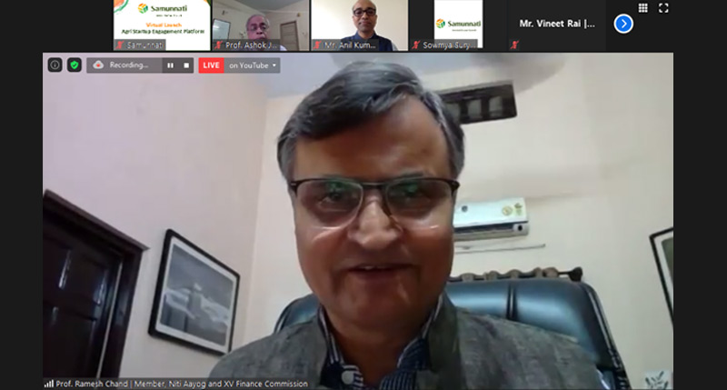 Keynote Address of Prof. Ramesh Chand – Samaarambh Launch